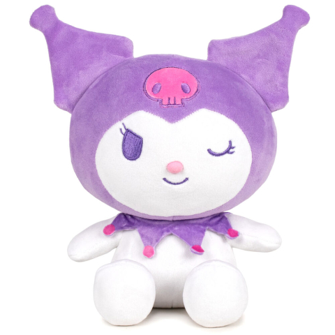 Jucarii si jocuri - Jucarie de Plus Kuromi Lilac Hello Kitty 22cm