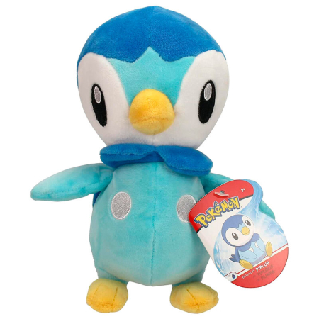 Jucarii si jocuri - Jucarie de plus Pokemon Piplup 20 cm