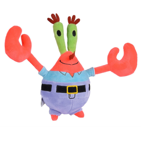 Jucarii si jocuri - Jucarie de plus SpongeBob Domnul Crab 20cm