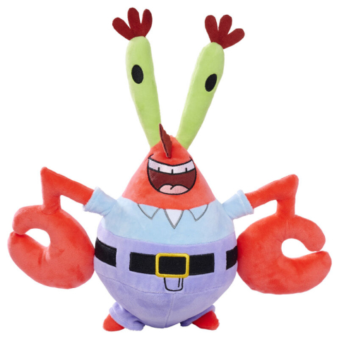 Jucarii si jocuri - Jucarie de plus SpongeBob Mr. Crab 35 cm