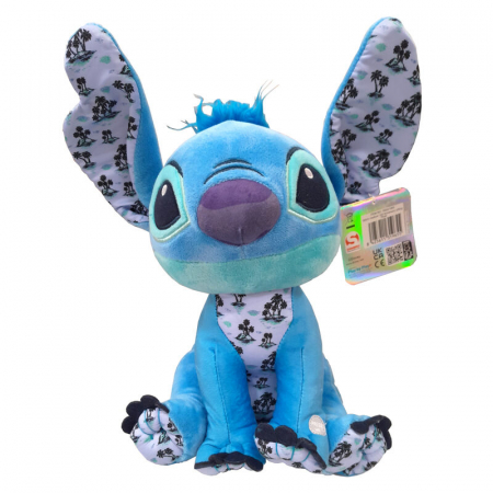 Jucarii si jocuri - Jucarie de Plus Stitch 100th Anniversary Disney 30cm cu sunete
