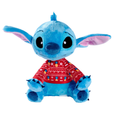 Jucarii din plus - Jucarie de Plus Stitch Navidad Disney 25 cm