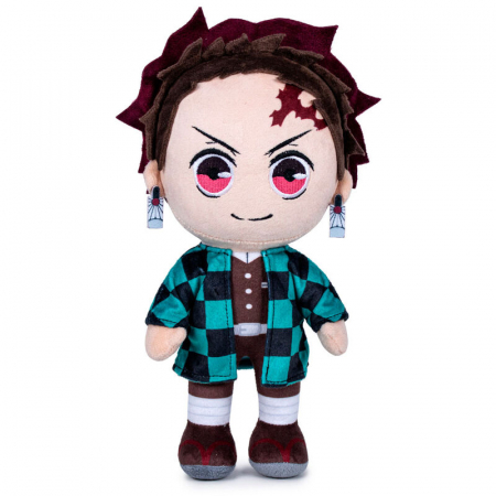 Jucarii din plus - Jucarie de plus Tanjiro Kamado Demon Slayer Kimetsu no Yaiba 27cm