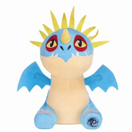 Jucarii si jocuri - Jucarie de plus tormenta Cum sa-ti dresezi dragonul 30 cm