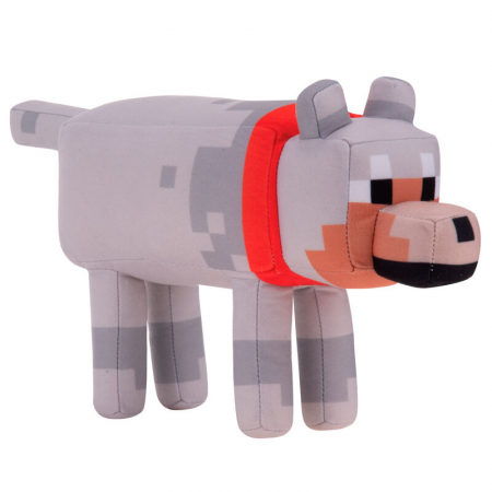 Jucarii si jocuri - Jucarie de Plus Wolf Minecraft 31cm