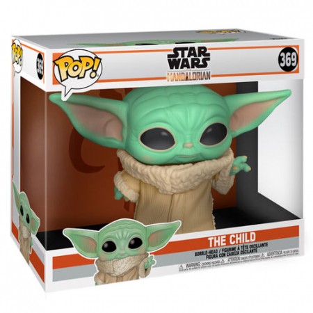 Colectie - Figurina Funko POP! Star Wars - Mandalorian, The Child 369, 24 cm