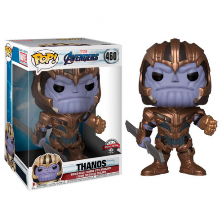 Stoc Limitat - Figurina Funko POP! Marvel: Avengers - Thanos (Special Edition) #460, 25 cm