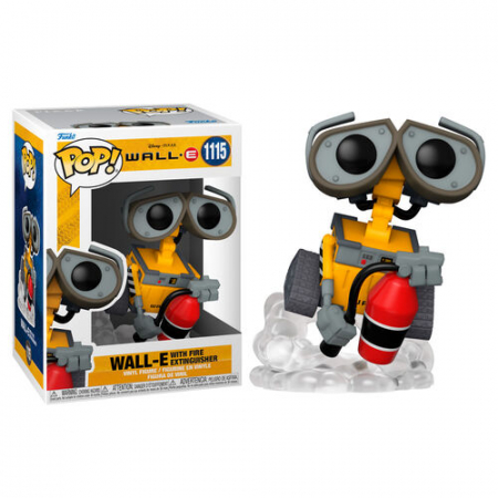 Oferte Limitate - Figurina Funko POP Wall-E, 9 cm, 4 ani+, Gri/Galben