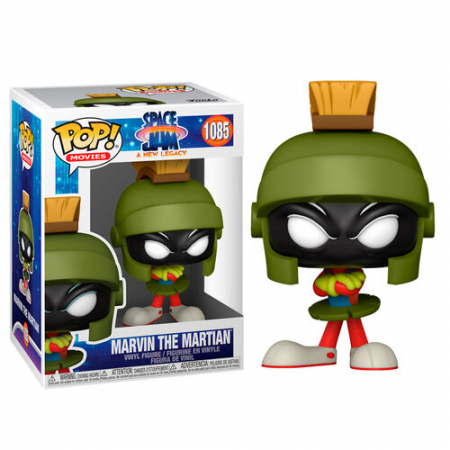 Reduceri - Figurina - Space Jam - Marvin The Martian, Verde, 9.5 cm