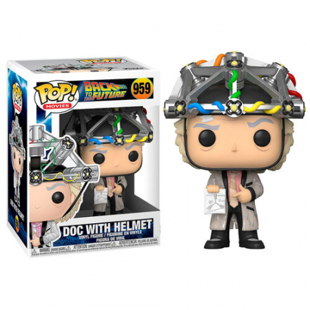 Reduceri - Figurina Funko Pop - Back to the Future DOC with Helmet