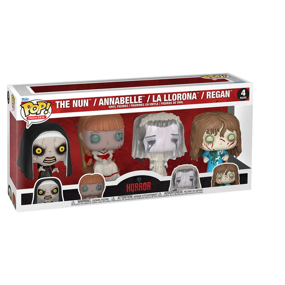 Pachet Funko POP 4 figurine Warner Bros Horror [1]