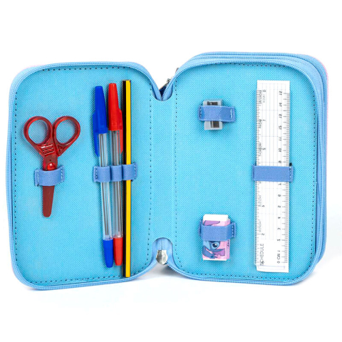Penar echipat, Stitch, 3 fermoare, 43 piese, 12 x 6 x 19 cm [3]