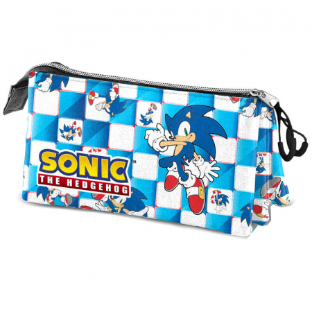 Penare - Penar triplu Blue Lay Sonic The Hedgehog