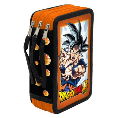 Scoala si Papetarie - Penar triplu Dragon Ball 39 piese