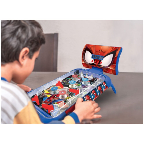 Pinball electronic Spider-Man, Lexibook, Functie lumini/sunete, 5 ani+ [4]