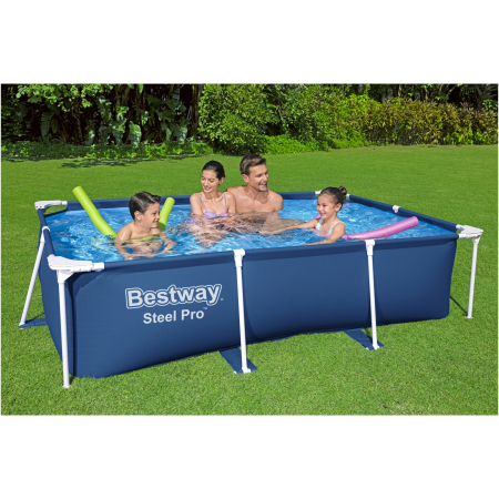 Piscina Bestway Steel Pro, 2.59m x 1.7m x 61 cm, 2300 litri [4]