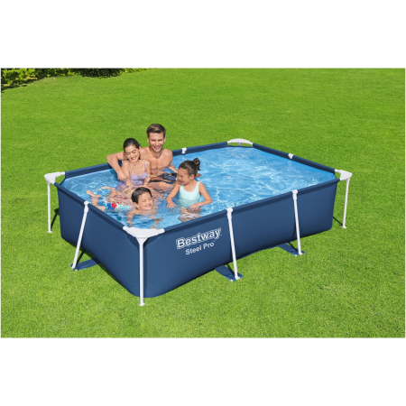 Piscina Bestway Steel Pro, 2.59m x 1.7m x 61 cm, 2300 litri [5]