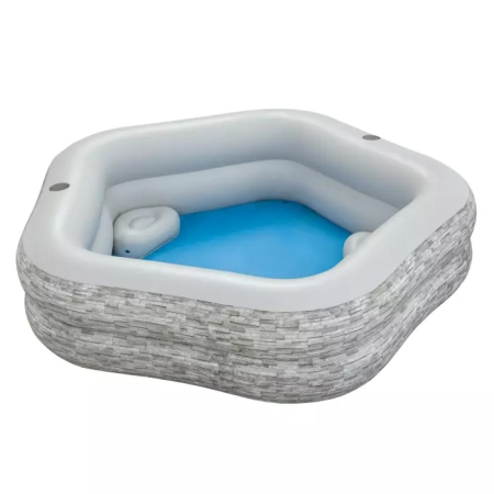 Piscine copii - Piscina gonflabila Bestway - Family Pool 213 x 206 x 53 cm