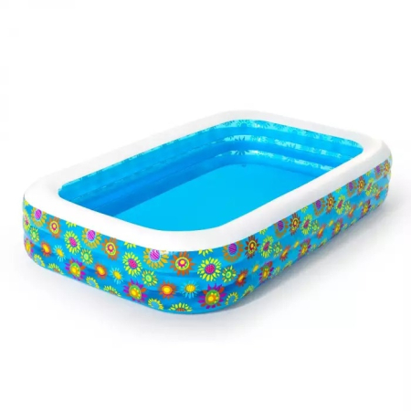 Piscine copii - Piscina gonflabila Bestway, Happy Flora Kids Pool, 3.05m x 1.83m x 56cm