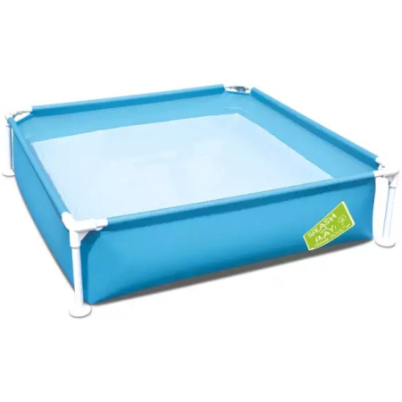 Piscine copii - Pisina pentru copii Bestway, My First Frame Pool, 122 x 122 x 30.5 cm