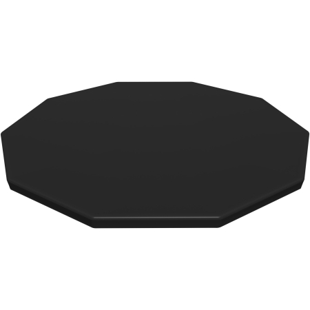 Produse de sezon - Prelata de protectie pentru piscina Bestway, diametru 305 cm, material PVC, include snur de prindere si orificii de drenaj ce previn acumularea de apa, compatibila cu piscine Steel Pro, piscine Steel 