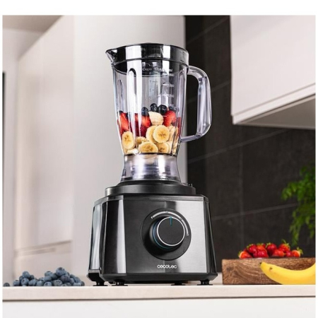 Robot de bucatarie Cecotec Paprika 2000 Full 04361, 2000 W, capacitate 3.5L, blender 1.8L, 2 trepte de viteza [6]