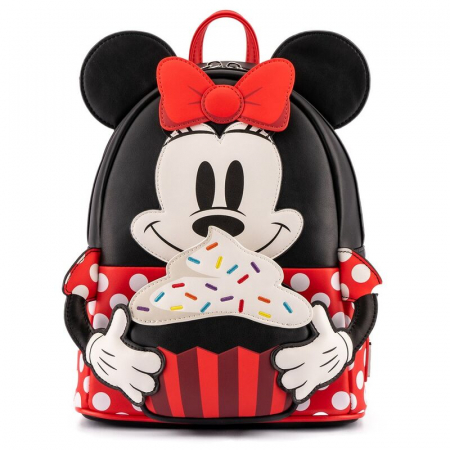 Trolere - Rucsac Disney Loungefly Minnie Mouse Cupcake 26cm