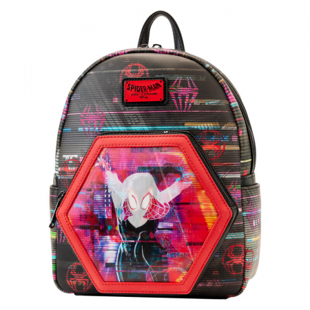 Scoala si Papetarie - Rucsac lenticular Crossing the Multiverse Spiderman Marvel Loungefly 27cm
