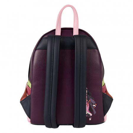 Rucsac Nezuko Kamado Demon Slayer Kimetsu no Yaiba Loungefly 26cm [3]