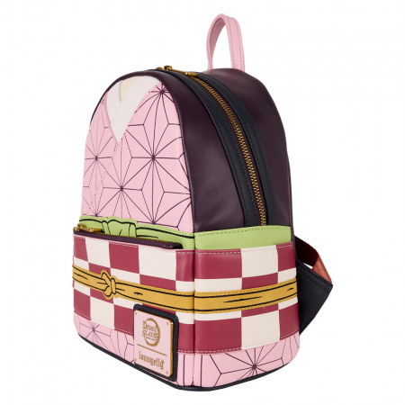 Ghiozdane copii - Rucsac Nezuko Kamado Demon Slayer Kimetsu no Yaiba Loungefly 26cm