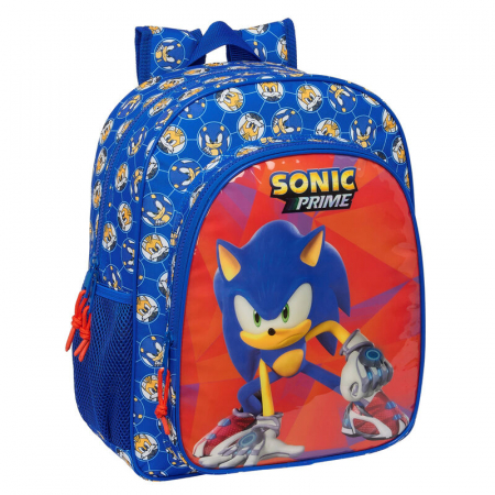 Ghiozdane copii - Rucsac Sonic Prime 38cm adaptabil