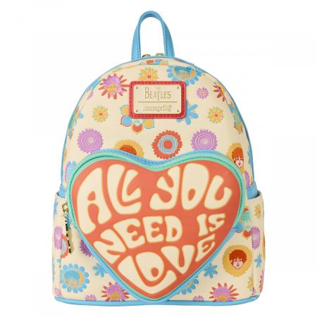 Ghiozdane copii - Rucsac The Beatles Loungefly 26cm