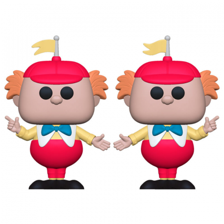 Figurine de colectie - Set 2 figurine Alice in Tara Minunilor POP! Tweedle Dee & Tweedle Dum, 5 cm, Multicolor