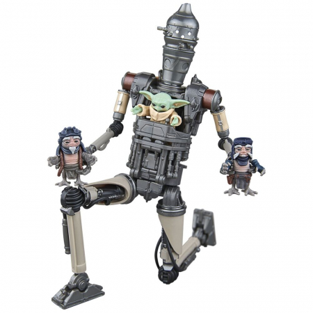 Colectie - Set Figurine Hasbro IG-12 & Grogu The Mandalorian Star Wars 15cm