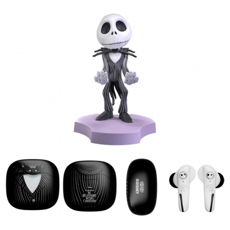 Colectie - Suport de incarcare Mini Cable Guy + Casti fara fir Cosmar inainte de Craciun Disney