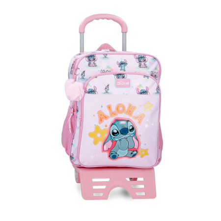 Scoala si Papetarie - Troler din noua colectie You & Me Stitch Disney 40cm