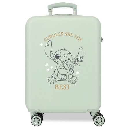Scoala si Papetarie - Troler Disney Stitch Cuddles Are the Best ABS 55cm