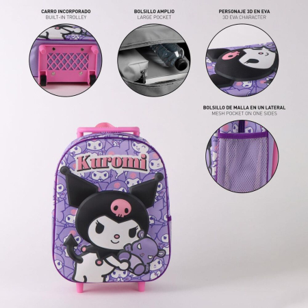 Troler Hello Kitty Kuromi 3D 30cm [4]
