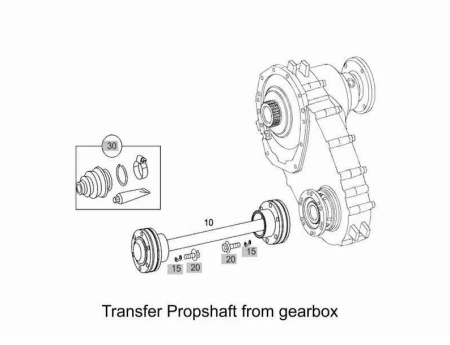 Reparatie cutie transfer Mercedes VITO/VIANO W639 4MATIC [1]