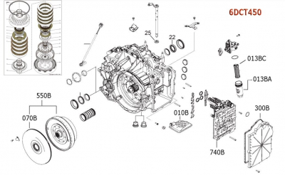 Filtru Powershift  1 589 089 - Ford [1]