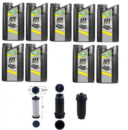 Schimb ulei cutie DCT MPS6 Ford