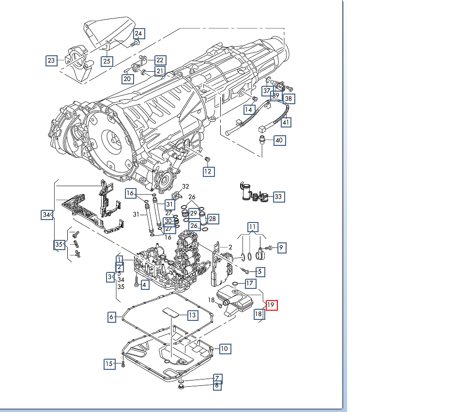 Pachet reparatie mecatronic 0B5 S-tronic 7 trepte Audi [2]