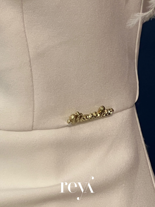 Rochie White Puff [2]