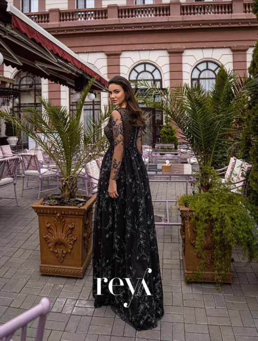 Rochie Black Flower [2]
