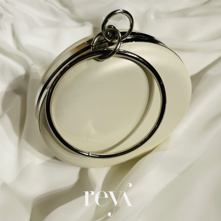 Genti - Geanta clutch rotunda