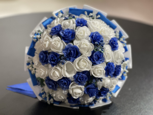 Buchete - Buchet minitrandafiri silicon