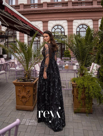 Rochie Black Flower [1]