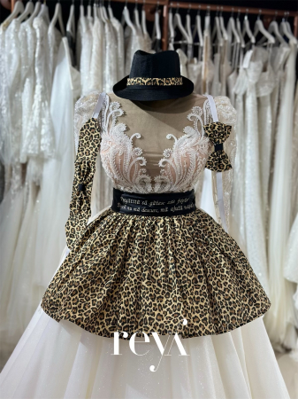 Seturi dezgatit - Set din 4 piese pentru dezgatit Animal Print