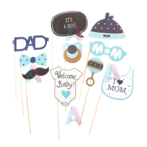 DECORATIUNI - Set 10 props-uri It's a boy