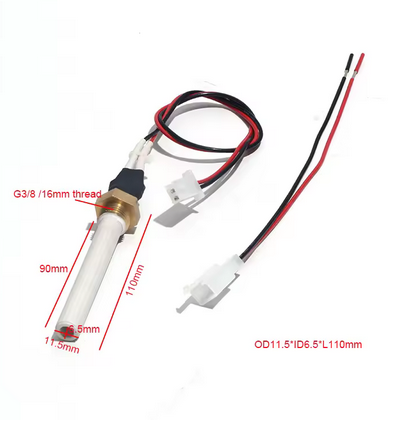 ezistenta ceramica pentru aprindere centrala 350W 220V M16 11.5mmx110mm [2]